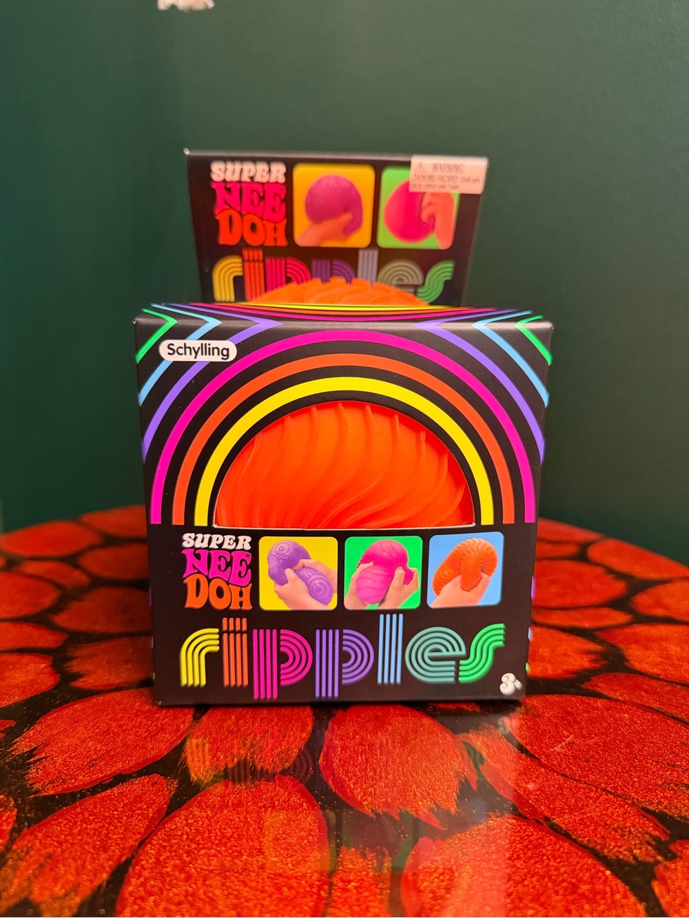 Super NeeDoh Ripples - Orange (HTF)